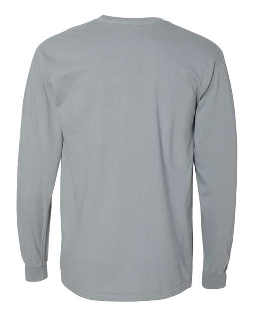 Garment-Dyed Heavyweight Long Sleeve Pocket T-Shirt - 4410