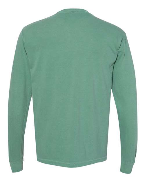 Garment-Dyed Heavyweight Long Sleeve Pocket T-Shirt - 4410