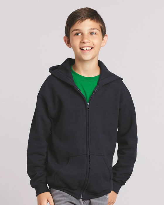 Heavy Blend™ Youth Full-Zip Hooded Sweatshirt - 18600B