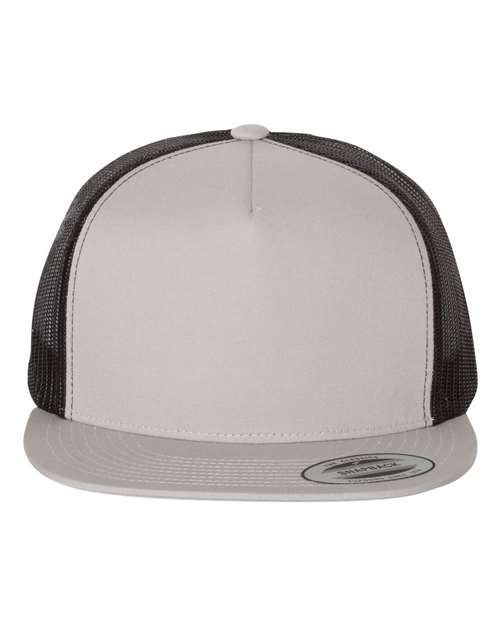 Flat Bill Trucker Cap - 6006
