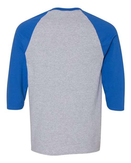 Heavy Cotton™ Raglan Three-Quarter Sleeve T-shirt - 5700