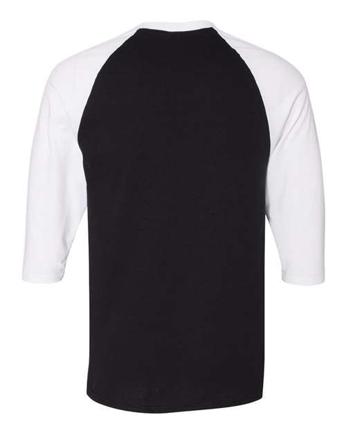 Heavy Cotton™ Raglan Three-Quarter Sleeve T-shirt - 5700