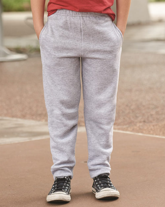 Youth NuBlend® Jogger Fleece Pants - 975YR