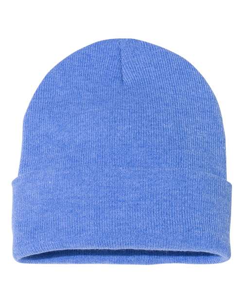Solid 12" Cuffed Beanie - SP12