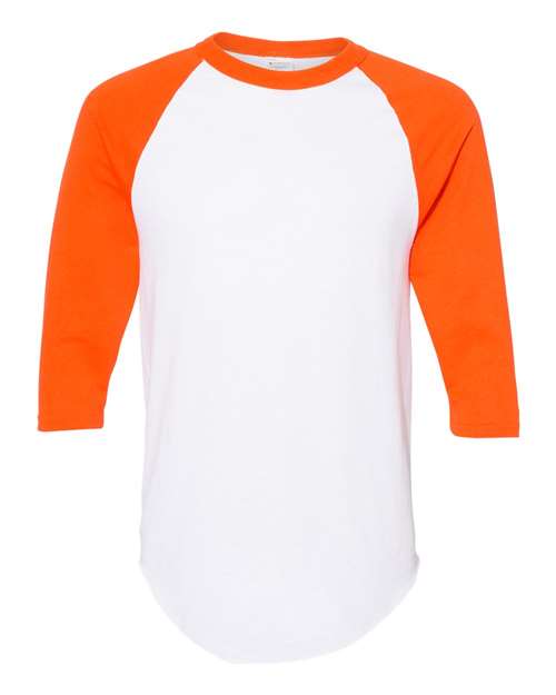 Three-Quarter Raglan Sleeve Baseball Jersey - 4420