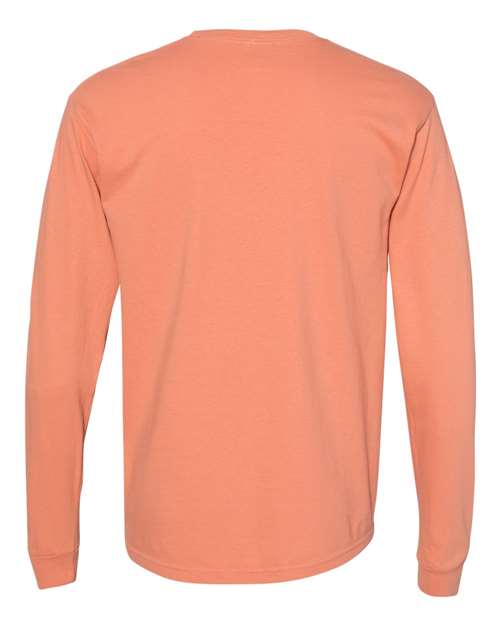 Garment-Dyed Heavyweight Long Sleeve Pocket T-Shirt - 4410