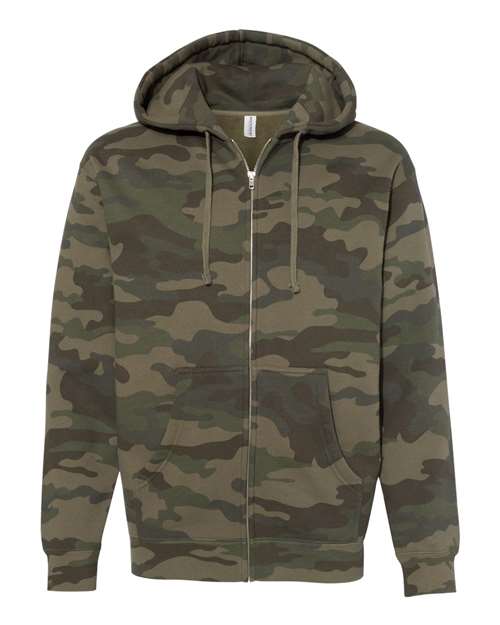Heavyweight Full-Zip Hooded Sweatshirt - IND4000Z
