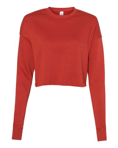 Women's Cropped Crew Fleece - 7503