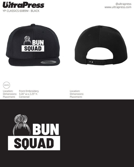 UP-EMB-63498 Bun Squad Hat 48 Min Qty (Bulk)