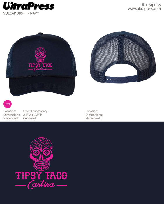 UP-EMB-64006 Tipsy Taco Hats 144 Min Qty (Bulk)