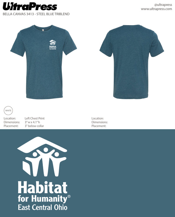 UP-HECO-60437 Habitat T-Shirt 72 Min Qty (Bulk)