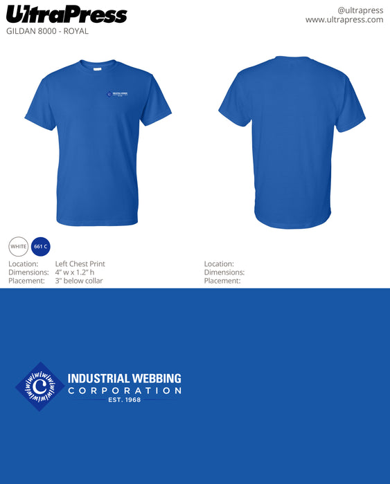 UP-SP-62019 IWC Tees 2022 72 Min Qty (Bulk)