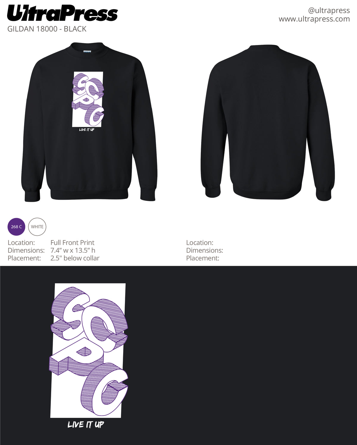 UPSP62753 SCPC 24 Min Qty (Bulk) — UltraPress