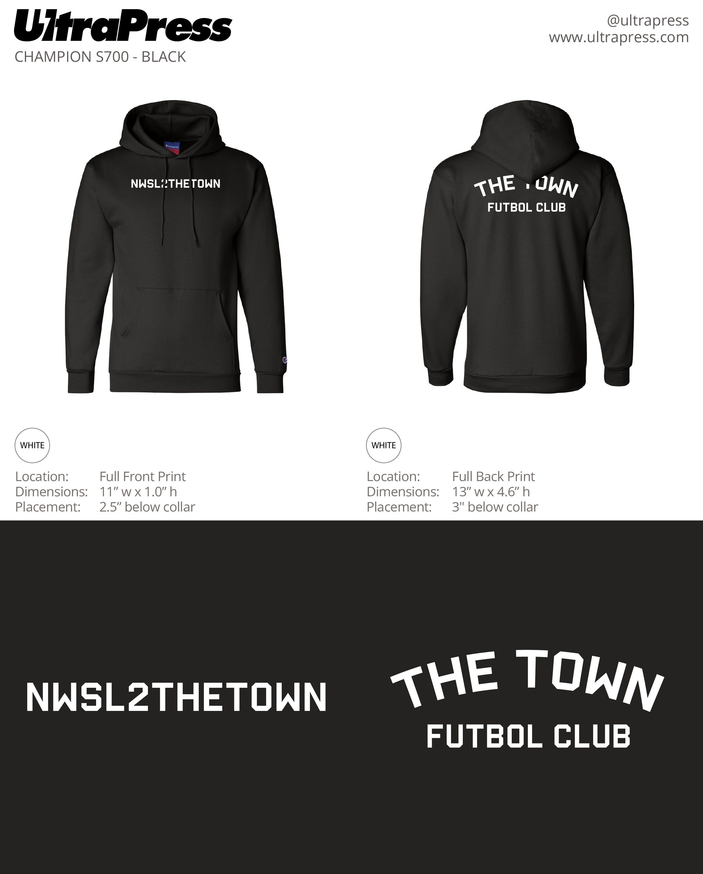 UP-SP-63114 The Town Futbol Club 24 Min Qty (Bulk)