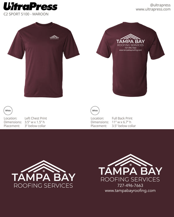 UP-SP-63598 Tampa Bay Roofing 2023 288 Min Qty (Bulk)