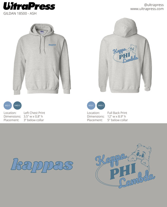 UP-SP-63654 NU's Kappa Phi Lambda Sweatshirt 2023 72 Min Qty (Bulk)