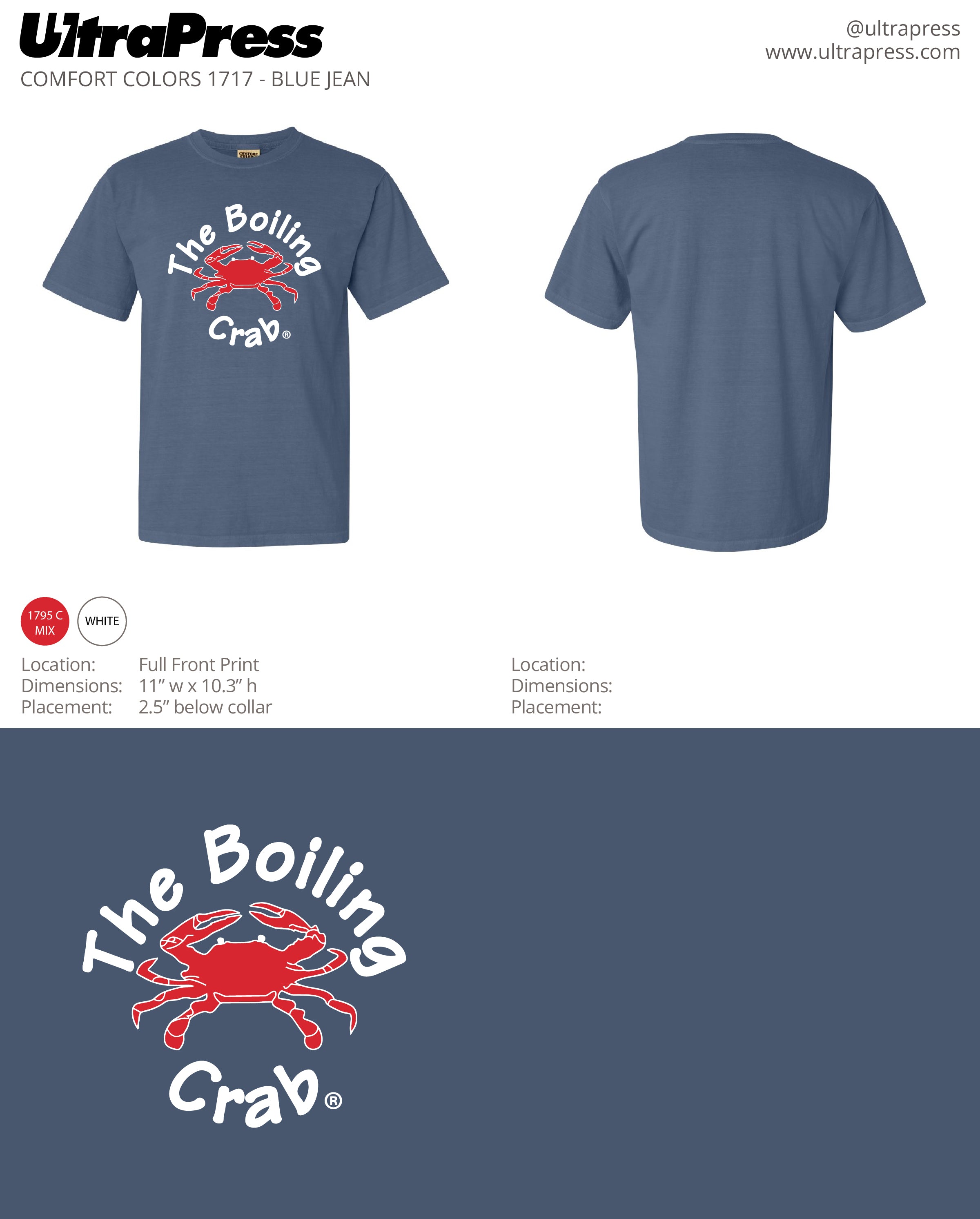 UP-SP-63957 The Boiling Crab 288 Min Qty (BULK)